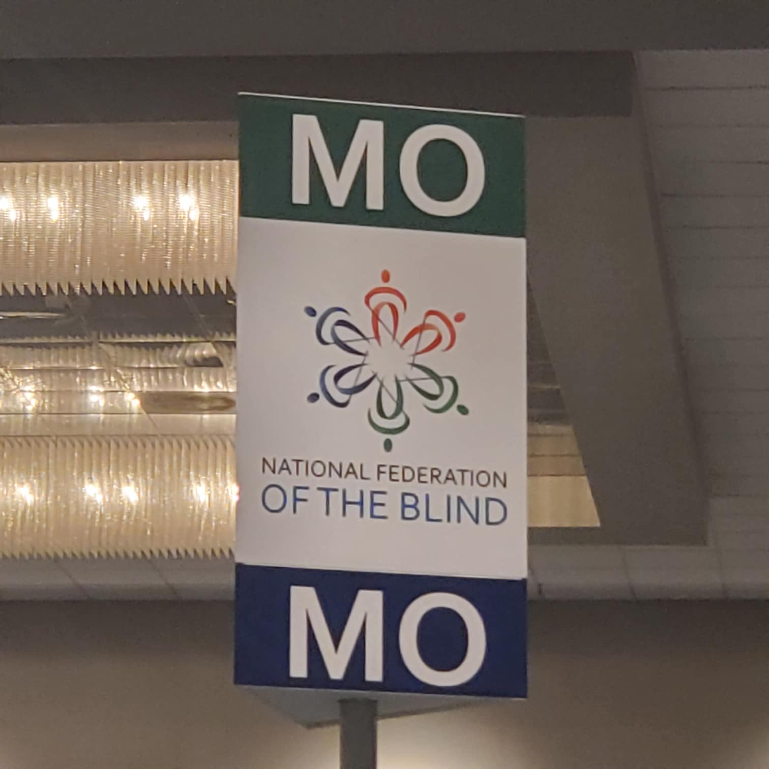 The NFB of MO Flag at National Convention.